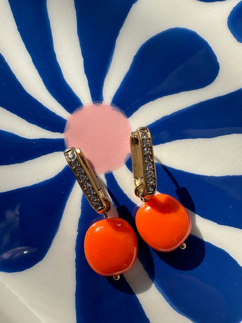 • Créoles BORNÉO • Orange