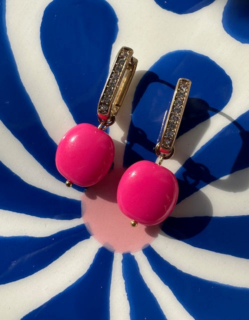 • Créoles BORNÉO • Rose