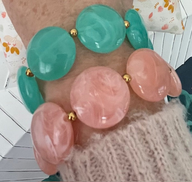 Bracelet ·POP· VERT D'EAU