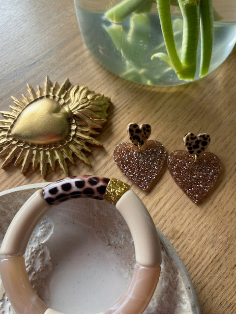 Boucles d'oreilles ·BASTIA· BRONZE