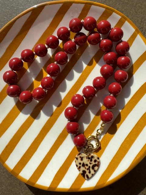 • Collier MONTÉ CARLO • Bordeaux