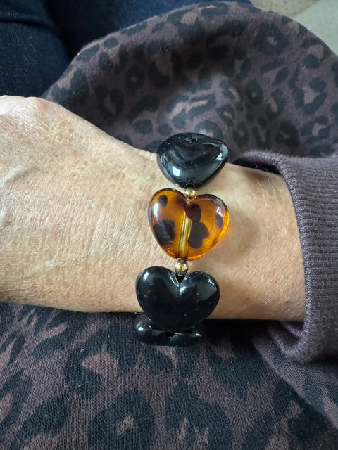 Bracelet · NAIROBI · Noir Léopard