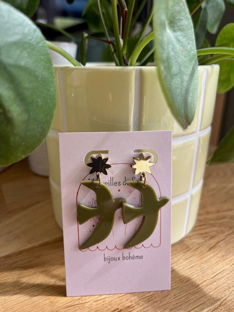 Boucles d'oreilles ·MATISSE· TERRAZZO