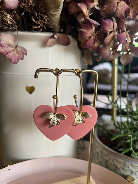 Boucles d'oreilles ·SALVADOR· terracotta