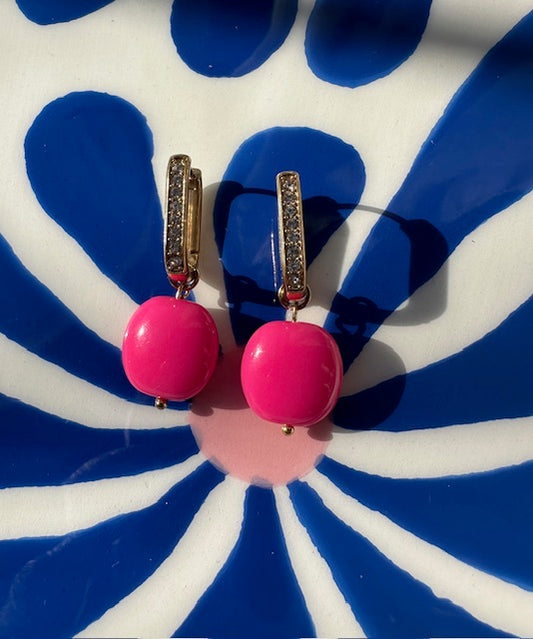 • Créoles BORNÉO • Rose