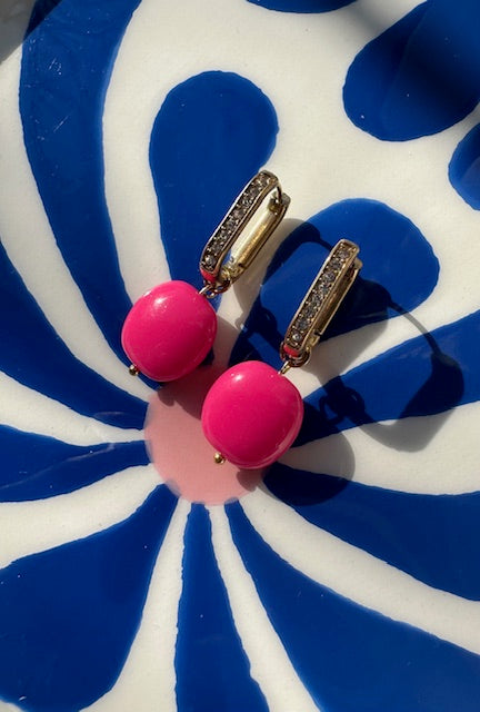 • Créoles BORNÉO • Rose