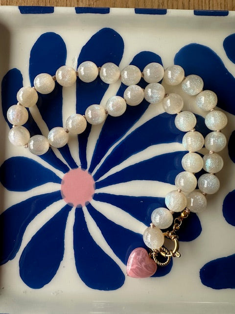 •Collier MONTÉ CARLO • Crème