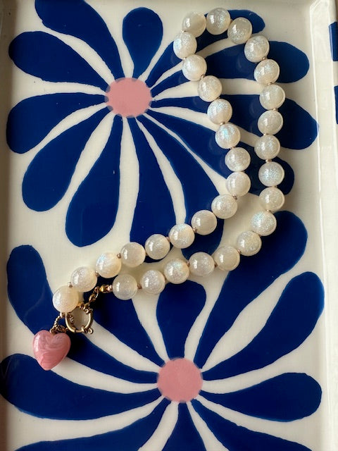 •Collier MONTÉ CARLO • Crème