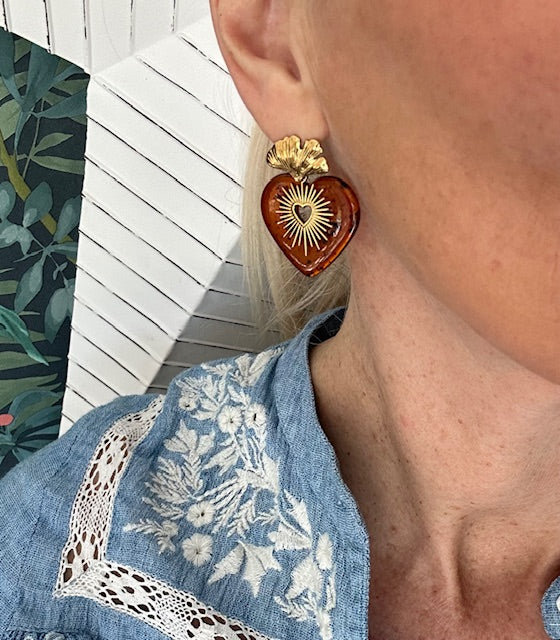 •  Boucles d'oreilles MEXICO •