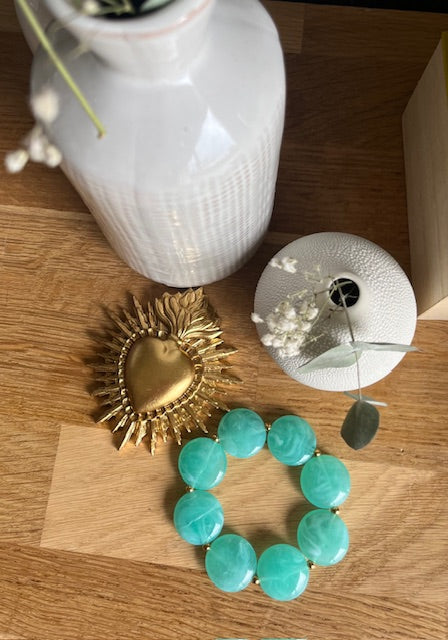 Bracelet ·POP· VERT D'EAU